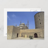 Mohammed Ali Mosque bij de Caïro, Briefkaart (Voorkant / Achterkant)
