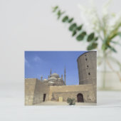 Mohammed Ali Mosque bij de Caïro, Briefkaart (Staand voorkant)