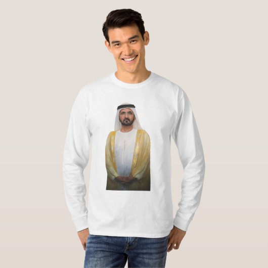 Mohammed bin Rashid Al Maktoum T-shirt (Voorkant volledig)
