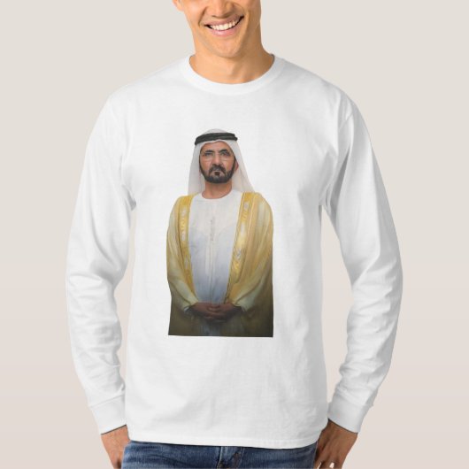 Mohammed bin Rashid Al Maktoum T-shirt (Voorkant)