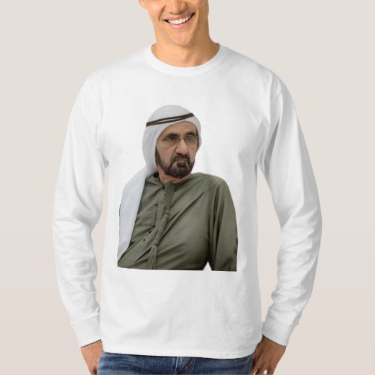Mohammed bin Rashid Al Maktoum T-shirt (Voorkant)