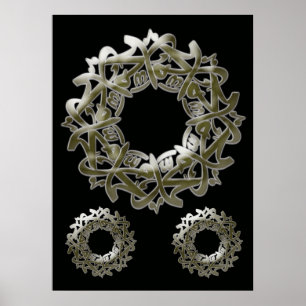 Mohammed (pbuh) Calligrafie... Poster