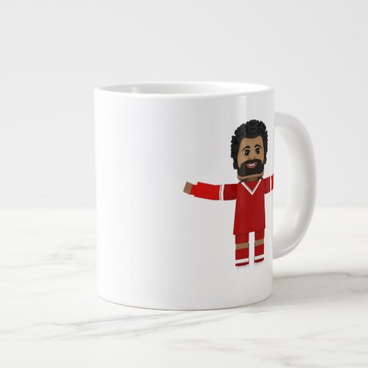 Mohammed Salah Red LIVERPOOL CUP/MOK Souvenir Grote Koffiekop (Voorkant rechts)