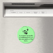 Mohandas Gandhi Quote Magneet (Insitu (Vaatwasser))
