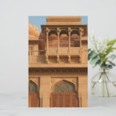 Mohatta Palace Museum: iconisch ontwerp Briefpapier (Staand voorkant)