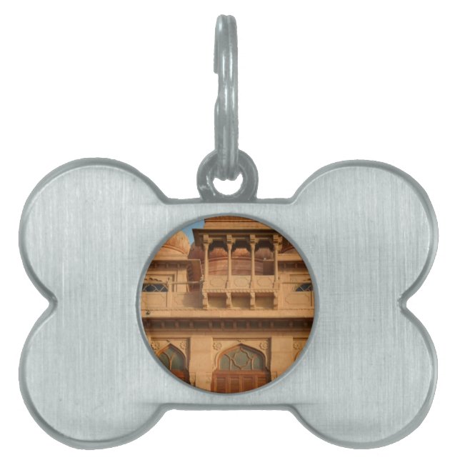 Mohatta Palace Museum: iconisch ontwerp Huisdieren Naamplaatje (voorkant)