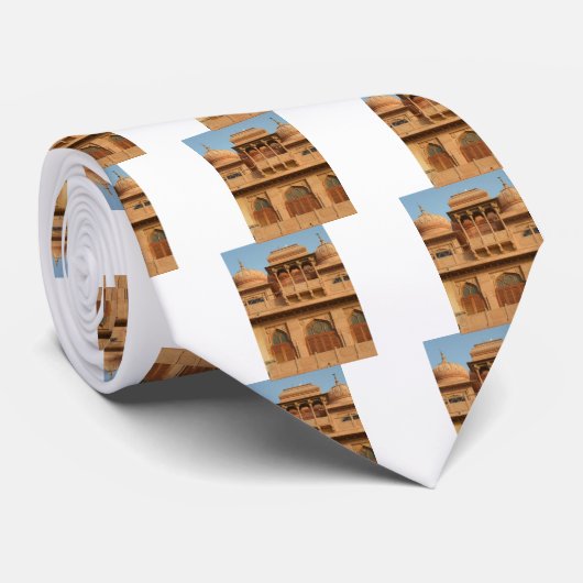 Mohatta Palace Museum: iconisch ontwerp Stropdas (Opgerold)