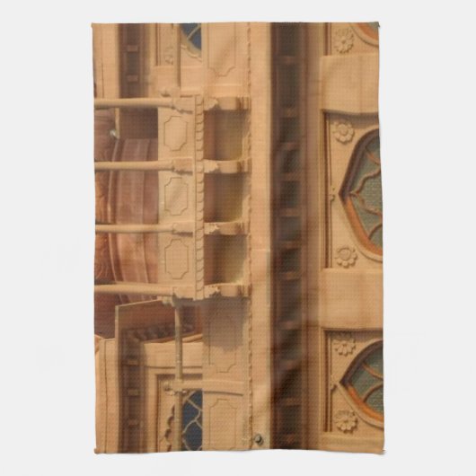 Mohatta Palace Museum: iconisch ontwerp Theedoek (Verticaal)