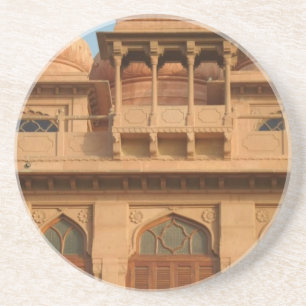 Mohatta Palace Museum: iconisch ontwerp Zandsteen Onderzetter