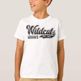 Mohave Wildcats Est. 1962 Kinder sportstokjes T-shirt