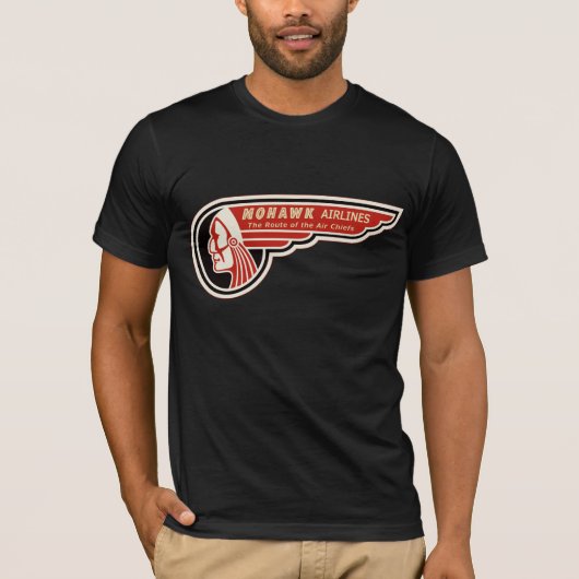 MOHAWK AIRLINES. T-SHIRT (Voorkant)