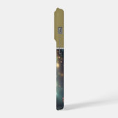 "Mohawk Capybara: Rockin' the River!" iPhone Hoesje (Linkerkant)