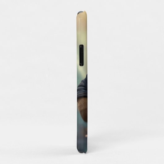 "Mohawk Capybara: Rockt de Rivier!" Case-Mate iPhone Case (Achterkant/rechts)