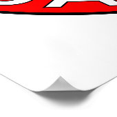 Mohawk Gasoline platte versie Poster (Hoek)