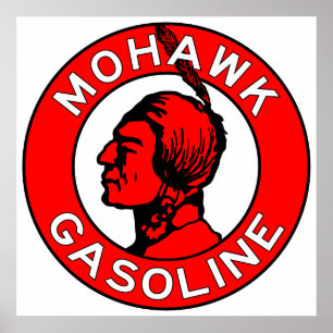 Mohawk Gasoline  platte versie Poster