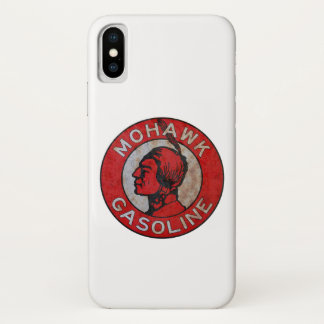 Mohawk Gasoline vintage bordje roestige versie. Case-Mate iPhone Case