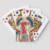 Mohawk Indian Deck of cards Pokerkaarten (Achterkant)