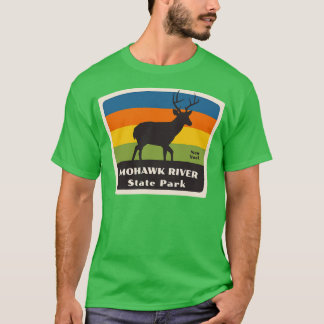 Mohawk River State Park New York Roaming Herten T-shirt
