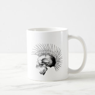 Mohawk Skull Koffiemok