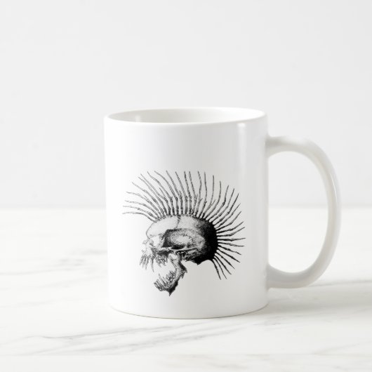 Mohawk Skull Koffiemok (Rechts)