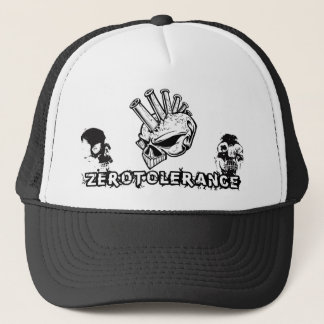 Mohawk Skull Zero Tolerance Trucker Pet