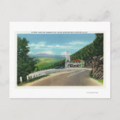 Mohawk Trail Hairpin Draai & Observatower Briefkaart (Voorkant)