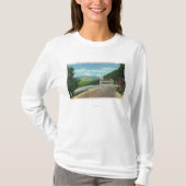 Mohawk Trail Hairpin Draai & Observatower T-shirt (Voorkant)
