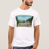 Mohawk Trail Hairpin Draai & Observatower T-shirt (Voorkant)