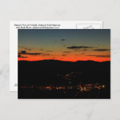 Mohawk Trail Hairpin Draai Twilight Briefkaart (Voorkant / Achterkant)