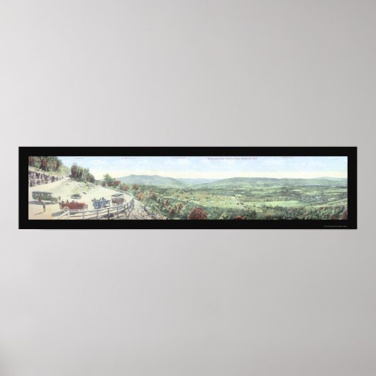 Mohawk Trail Turn MA Photo 1921 Poster (Voorkant)