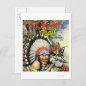 Mohawk Trail, Uitzicht van Mohawk Indians Briefkaart (Voorkant / Achterkant)