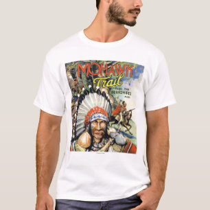 Mohawk Trail, Uitzicht van Mohawk Indians T-shirt