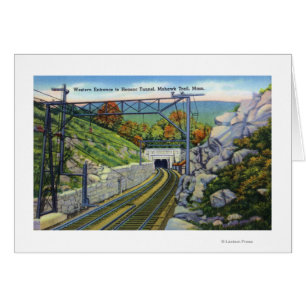 Mohawk Trail Uitzicht van W. Entrance to Hoosac