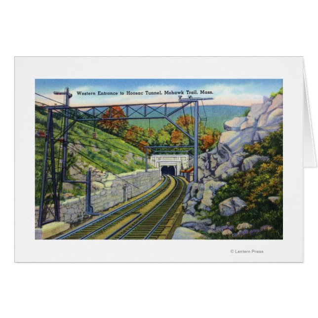 Mohawk Trail Uitzicht van W. Entrance to Hoosac (Voorkant Horizontaal)