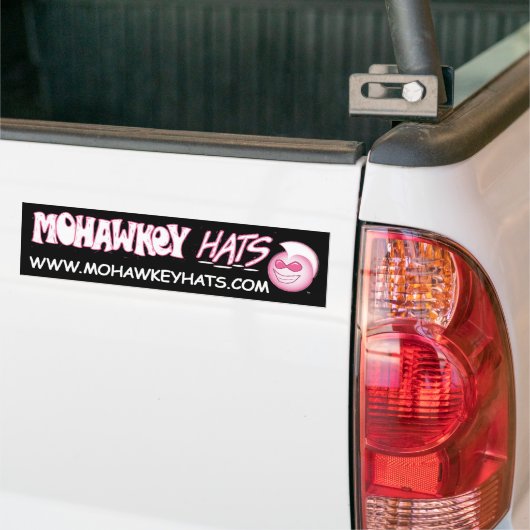 Mohawkey Logo-bumper sticker (Op Truck)