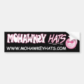Mohawkey Logo-bumper sticker (Voorkant)