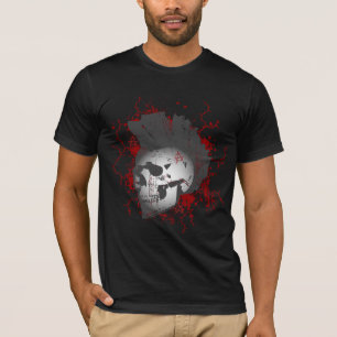 Mohawkin Anarchy Skull T-shirt