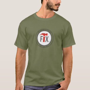 MOHF Zegel - Vermoeidheidsgroen: Unisex T-Shirt
