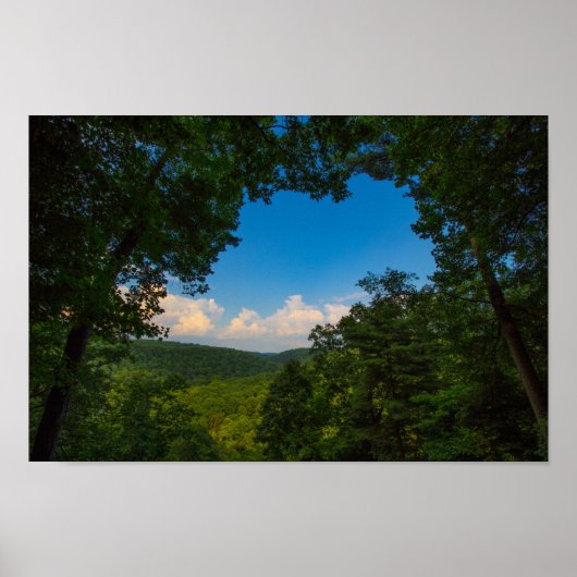 Mohican Gorge, Mohican State Park, Ohio Poster (Voorkant)