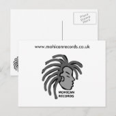 Mohican Records Briefkaarten (Voorkant / Achterkant)