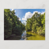 Mohican rivier in de zomer, Mohican State Park, Oh Briefkaart (Voorkant)