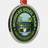 Mohican State Park Metalen Ornament (Rechts)