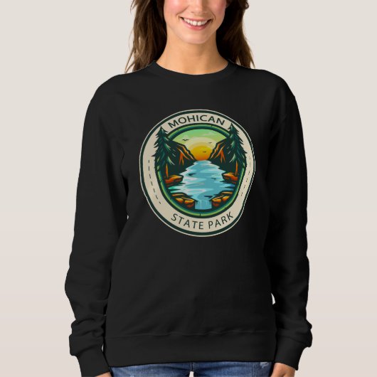 Mohican State Park Ohio Badge Trui (Voorkant)