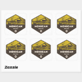 Mohican State Park Ohio Vierkante Sticker (Vel)
