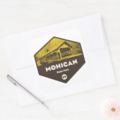 Mohican State Park Ohio Vierkante Sticker (Envelop)