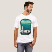 Mohican State Park Ohio Waterfall T-shirt (Voorkant volledig)