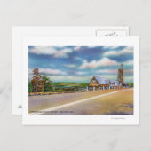 Mohican Trail Approach Point Lookout Scene Briefkaart (Voorkant / Achterkant)