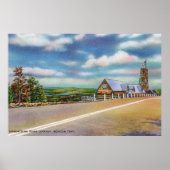 Mohican Trail Approach Point Lookout Scene Poster (Voorkant)