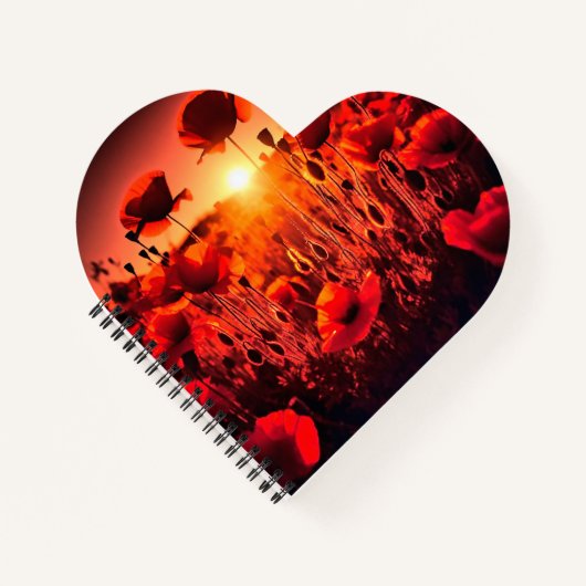 Mohn im Gegenlicht Notitieboek (Voorkant)