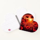 Mohn im Gegenlicht Notitieboek (Binnen)